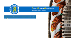 Desktop Screenshot of elektromotoren-welschenbach.de